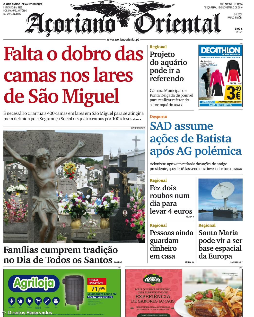 Falta o dobro das camas nos lares de São Miguel – Imagem 1