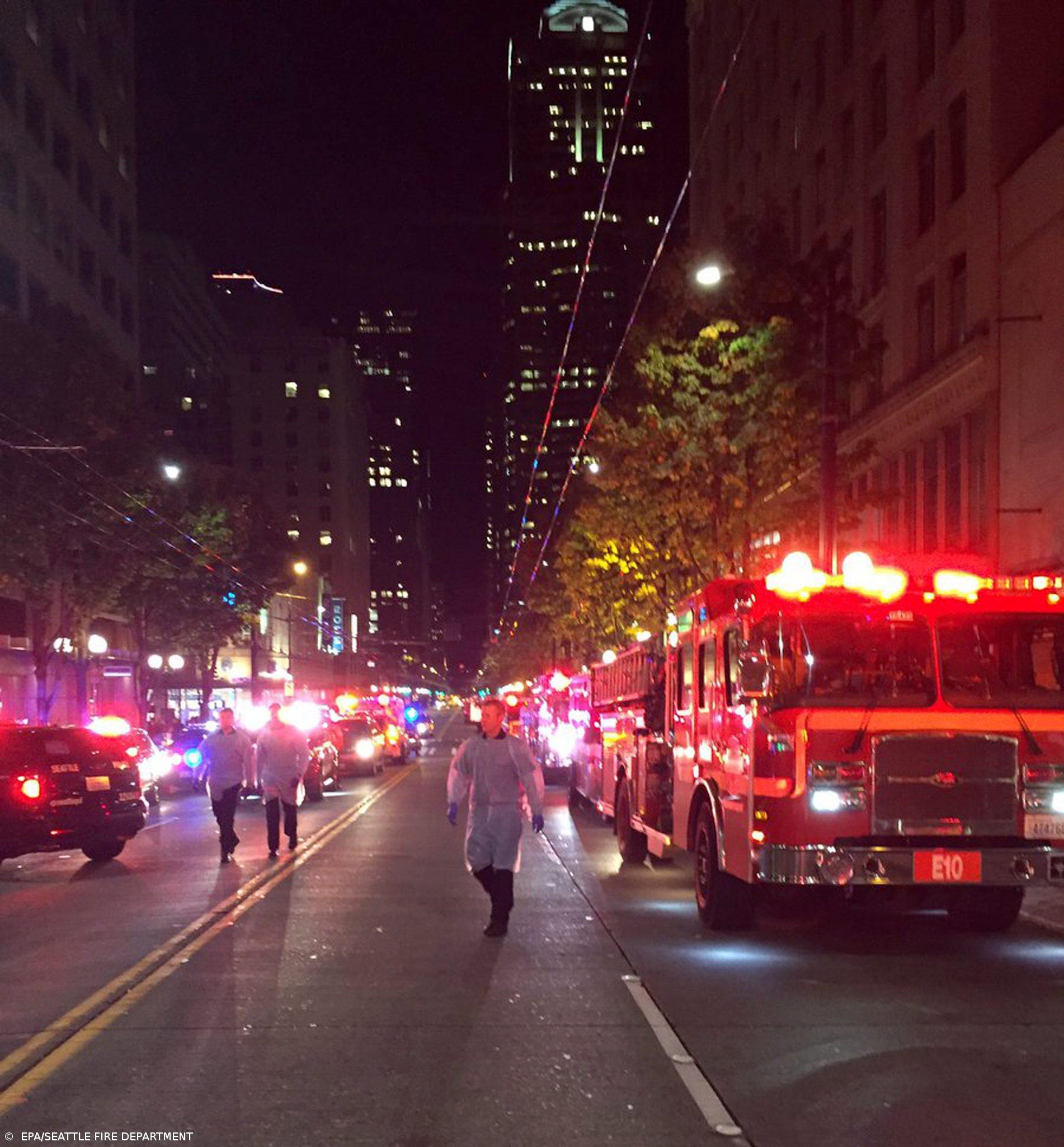 Cinco feridos em tiroteio em Seattle – Imagem 1