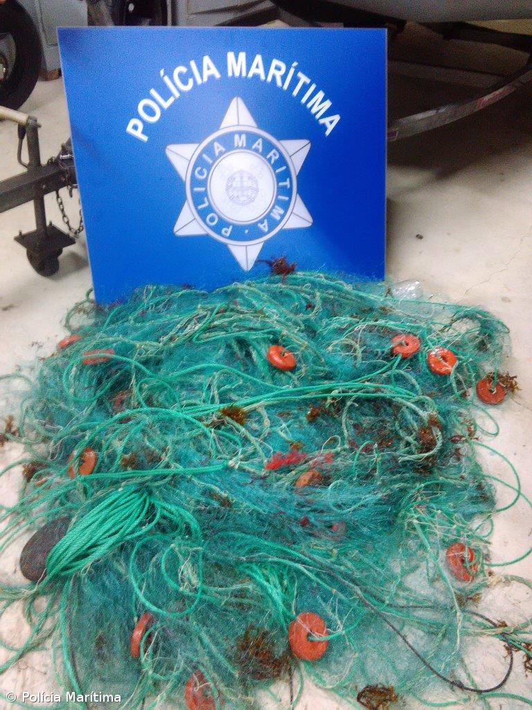 Polícia Marítima apreende rede de pesca ilegal em Santa Maria – Imagem 1