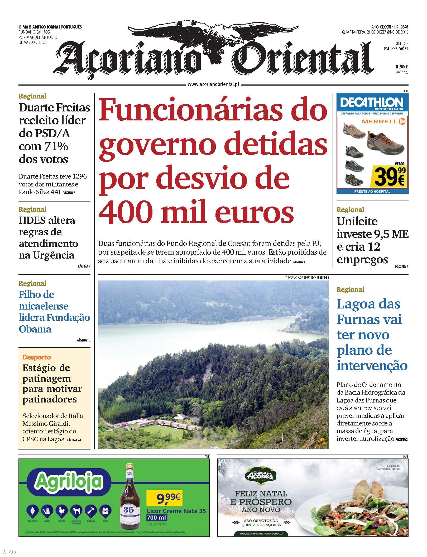 Funcionárias do governo detidas por desvio de 400 mil euros – Imagem 1