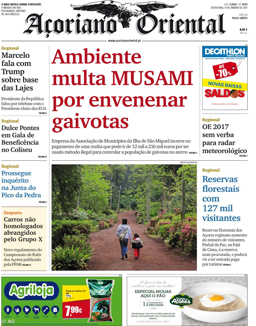 Ambiente multa MUSAMI por envenenar gaivotas – Imagem 1
