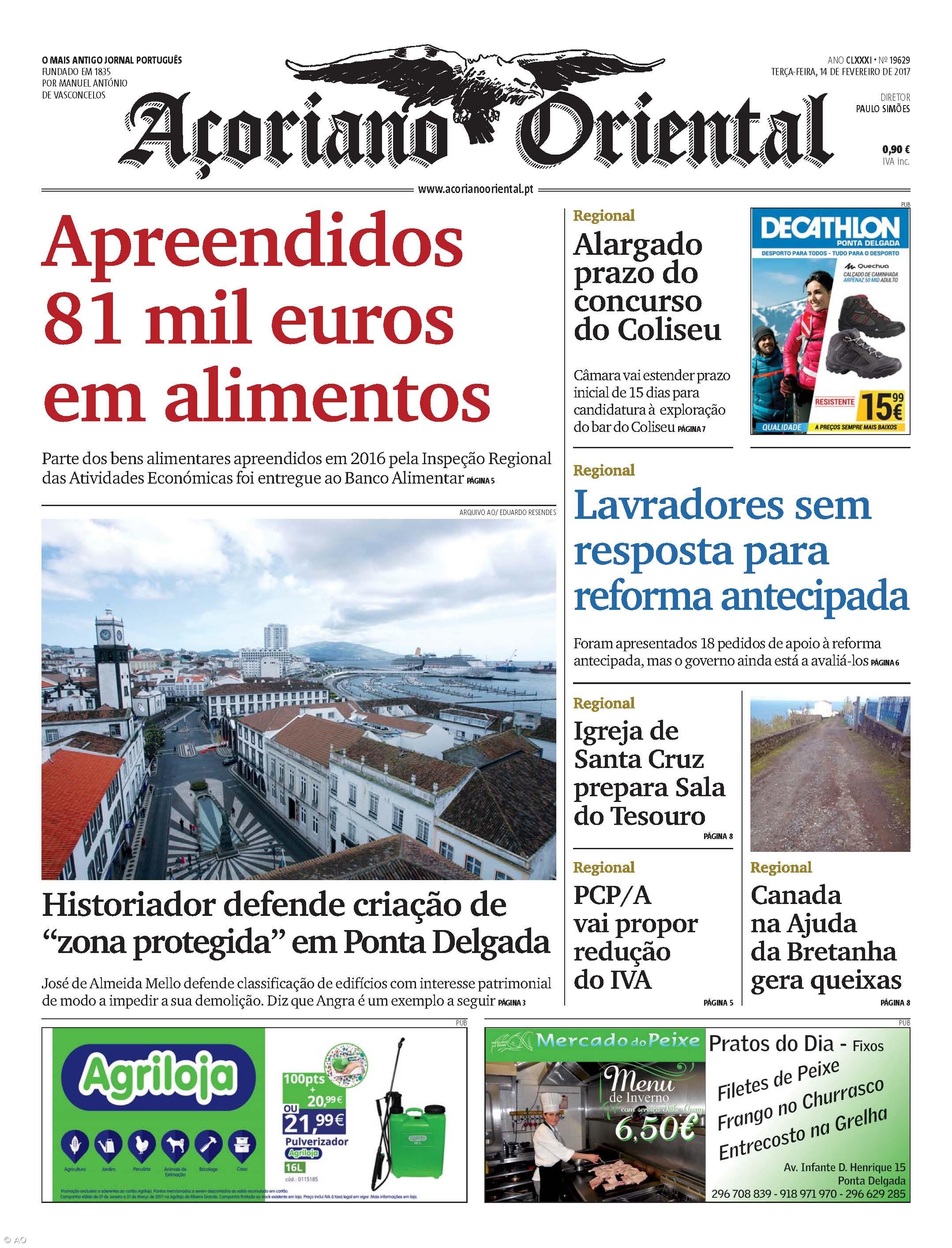 Apreendidos 81 mil euros em alimentos – Imagem 1