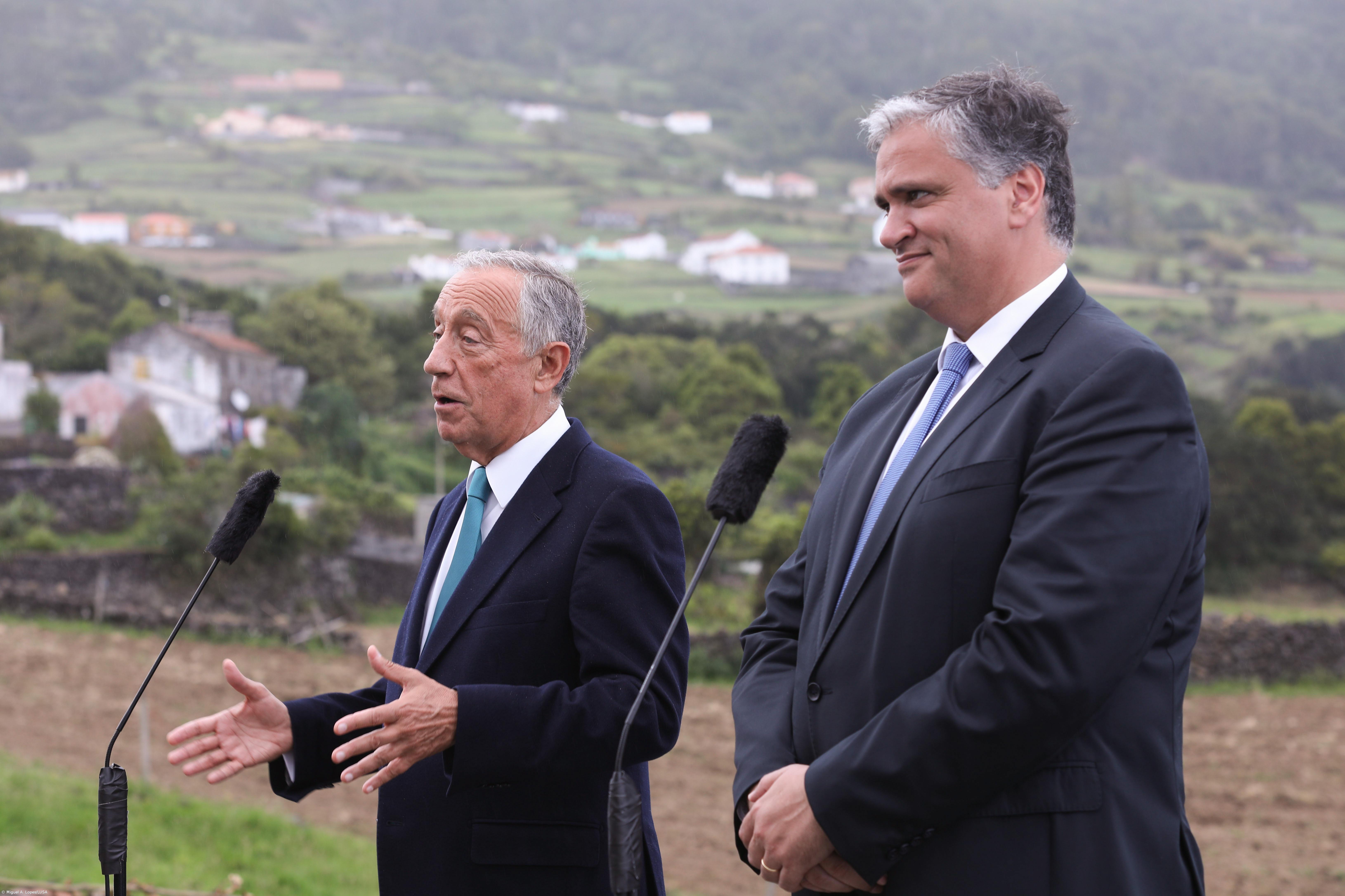  Marcelo regressa hoje à região para completar visita às nove ilhas  – Imagem 1