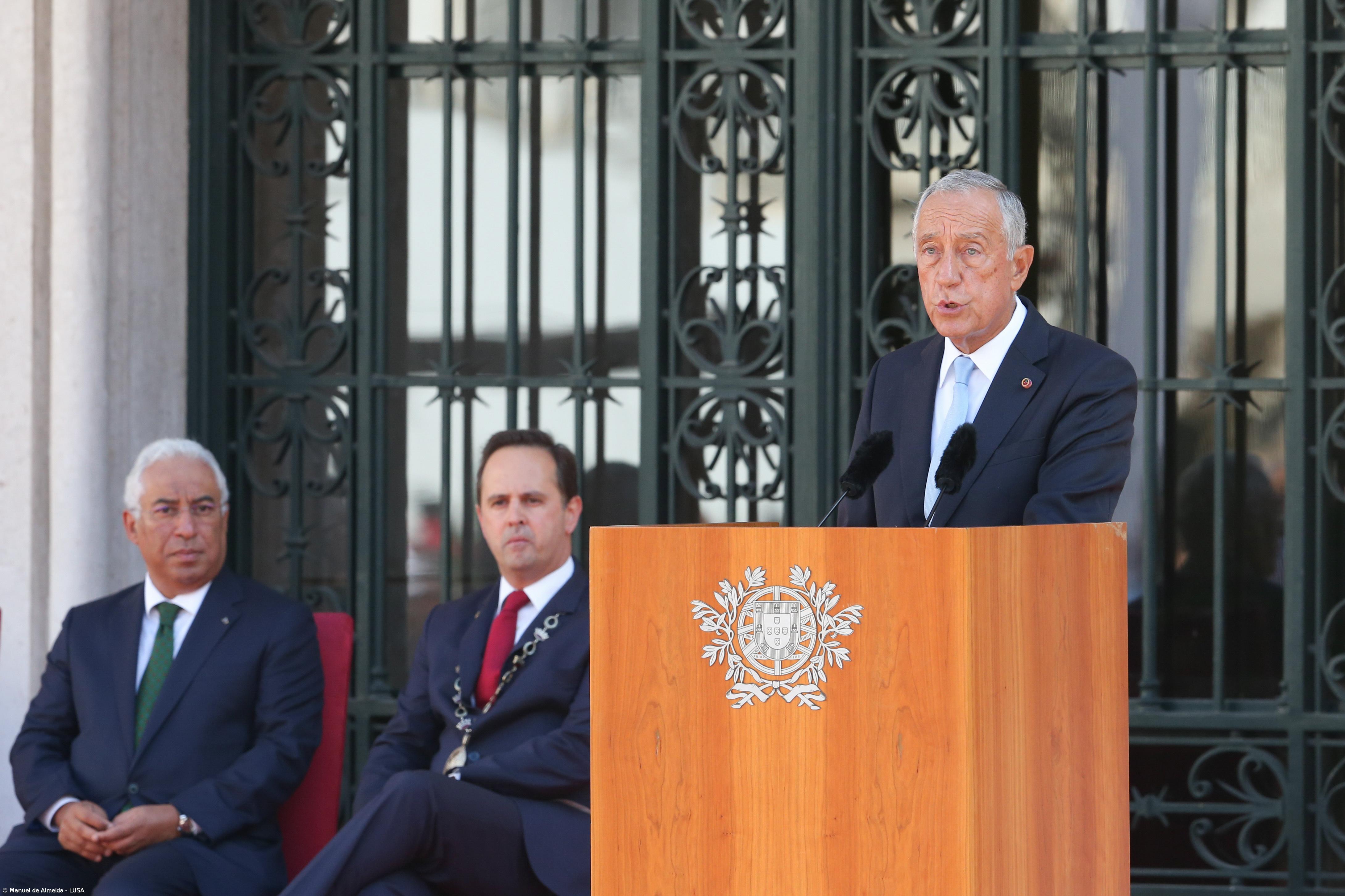  Marcelo pede "humildade cívica" e "grandeza de alma para convergências" – Imagem 1