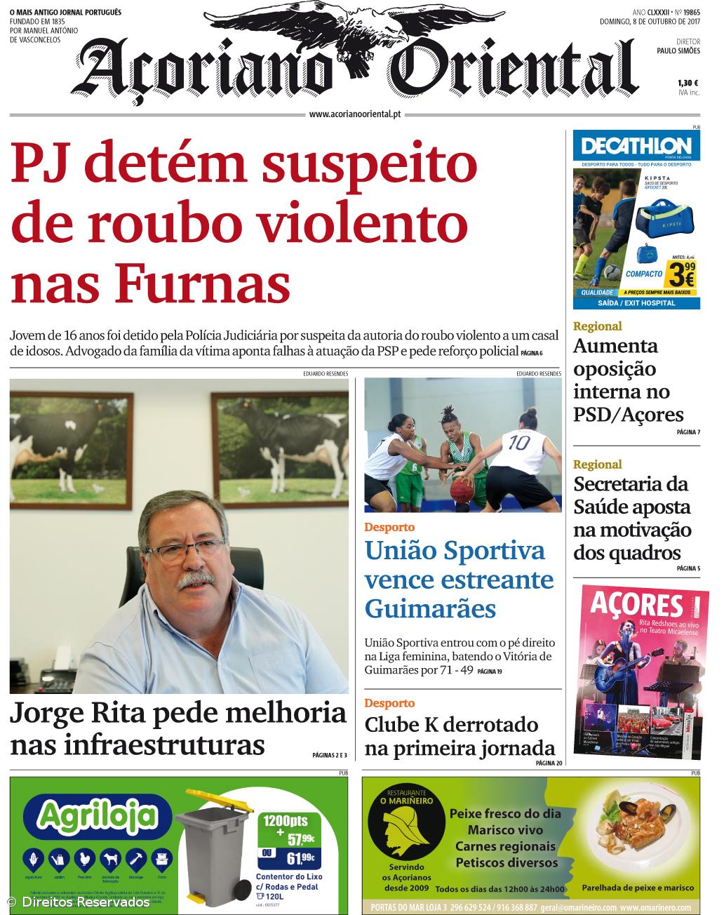 PJ detém suspeito  de roubo violento nas Furnas – Imagem 1