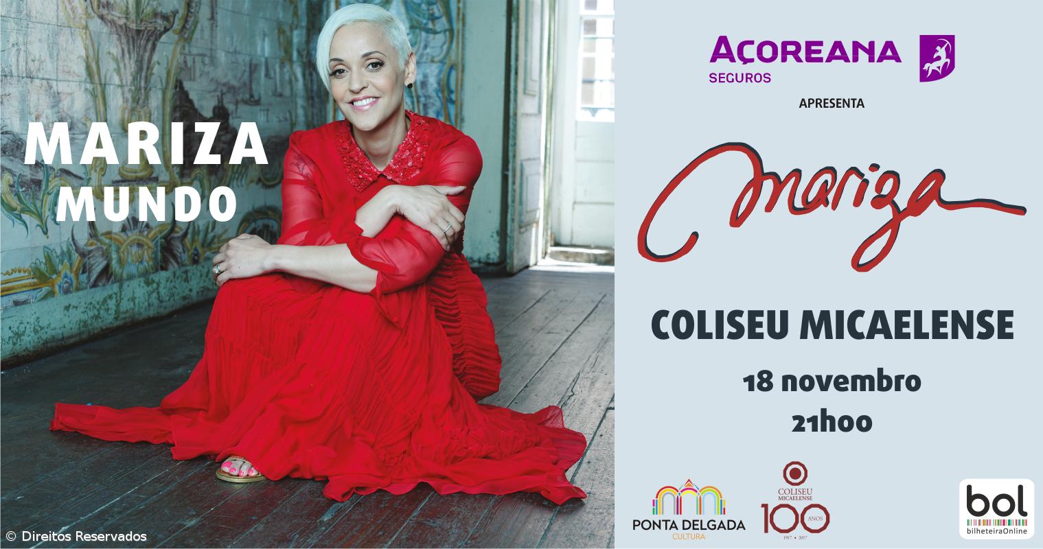 Mariza no Coliseu Micaelense a 18 de novembro – Imagem 1