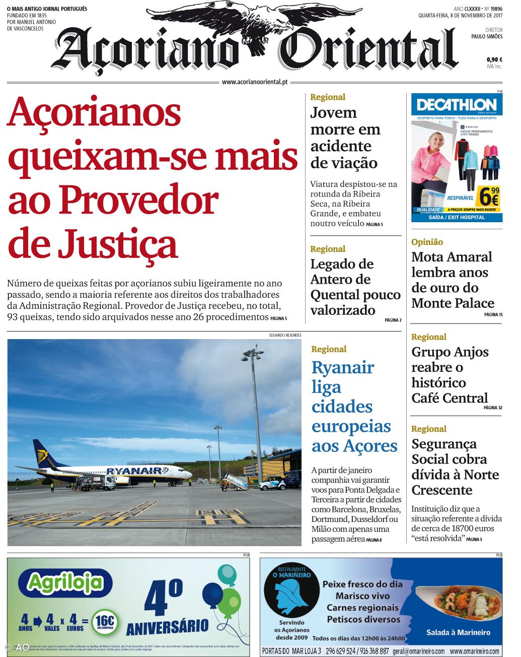 Açorianos queixam-se mais ao Provedor de Justiça – Imagem 1