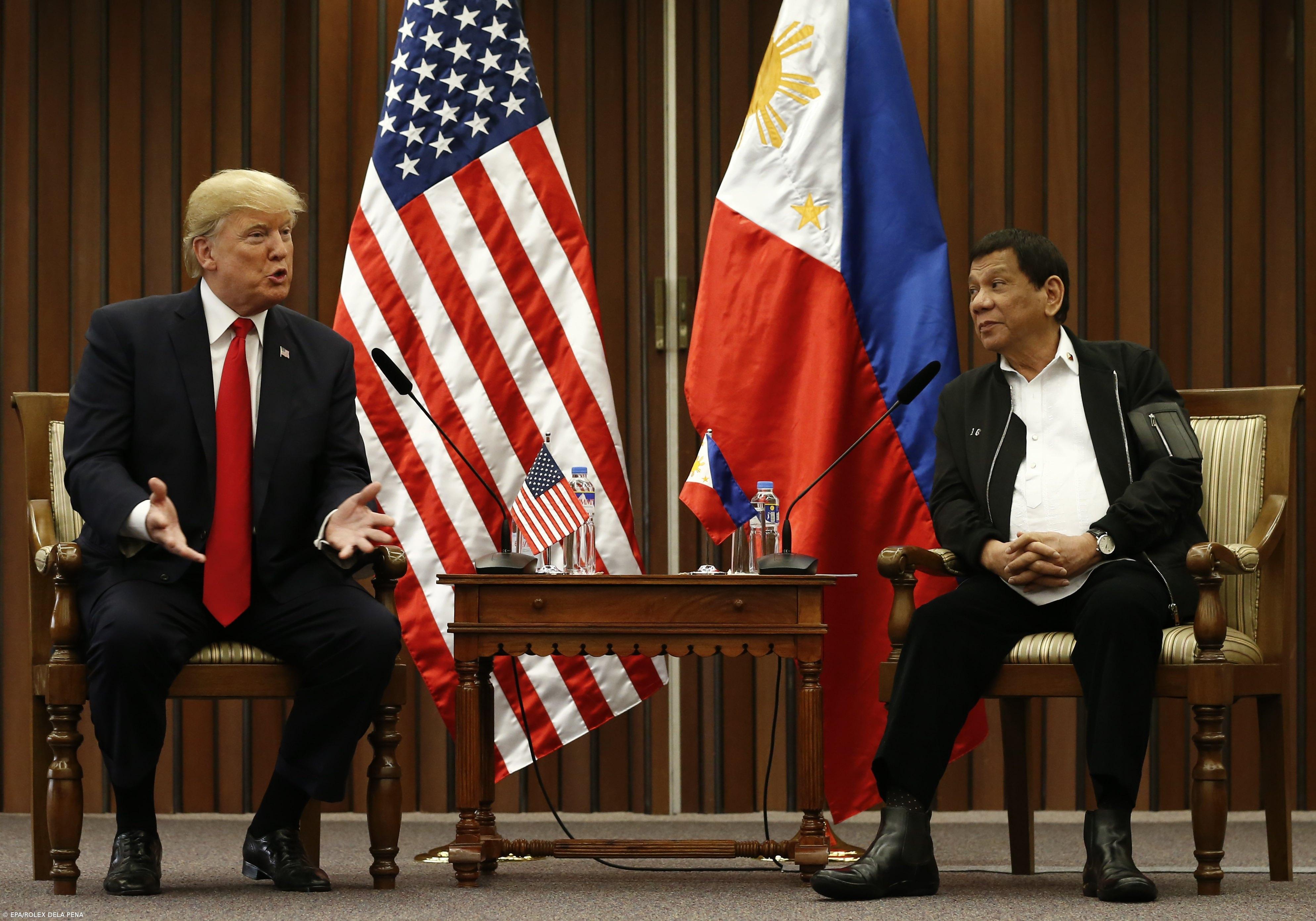 Trump evita falar sobre campanha antidrogas de Duterte na visita às Filipinas – Imagem 1