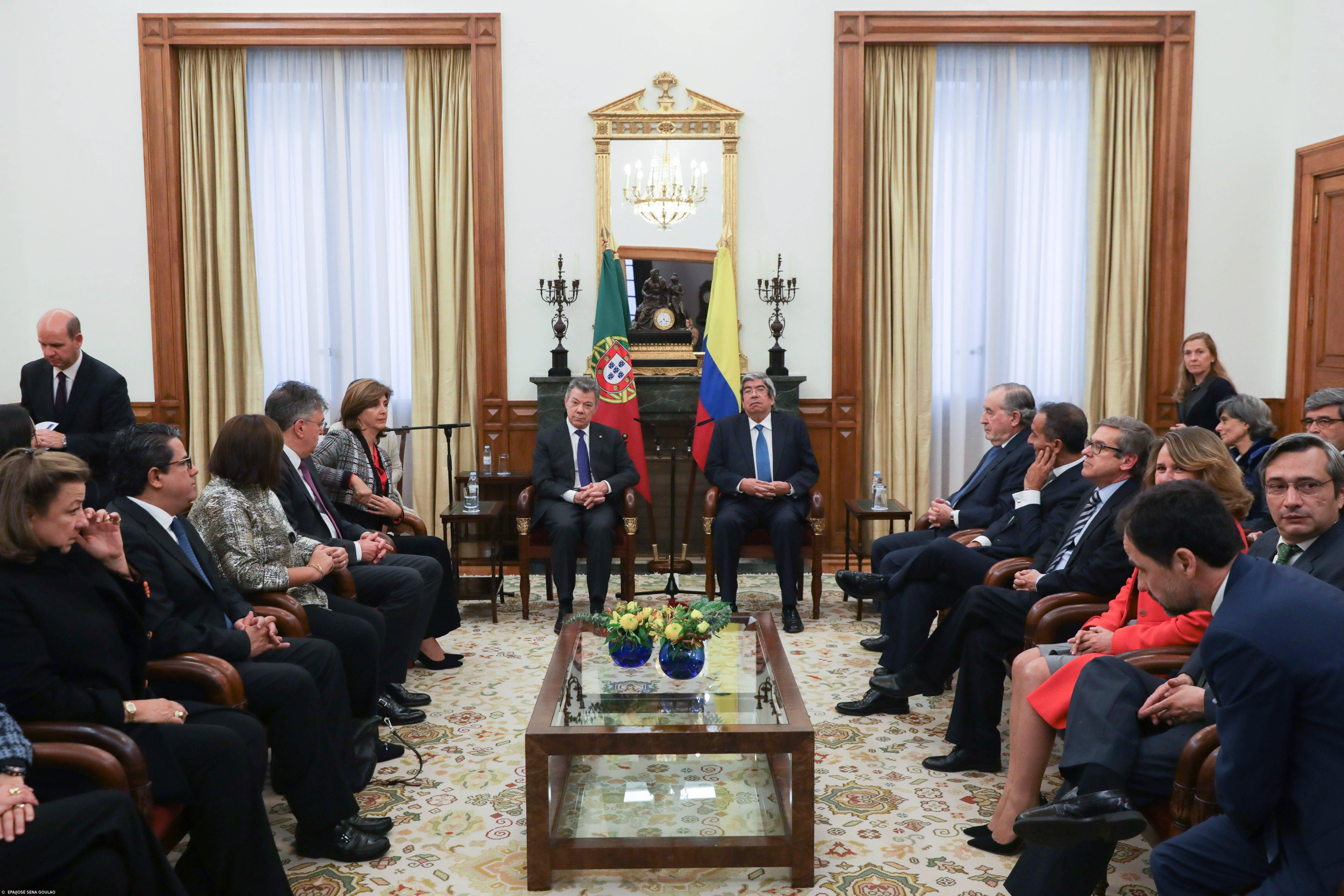 Ramalho Eanes elogia "caminho dificil" de Juan Manuel Santos para a paz na Colômbia  – Imagem 5