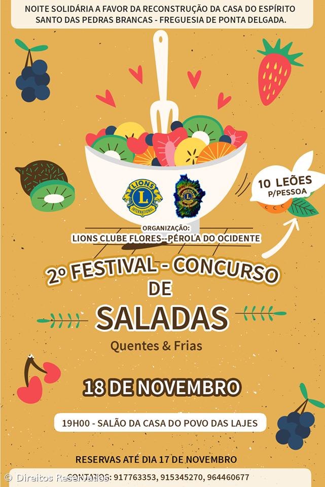 Concurso de Saladas em noite solidária nas Lajes das Flores – Imagem 1