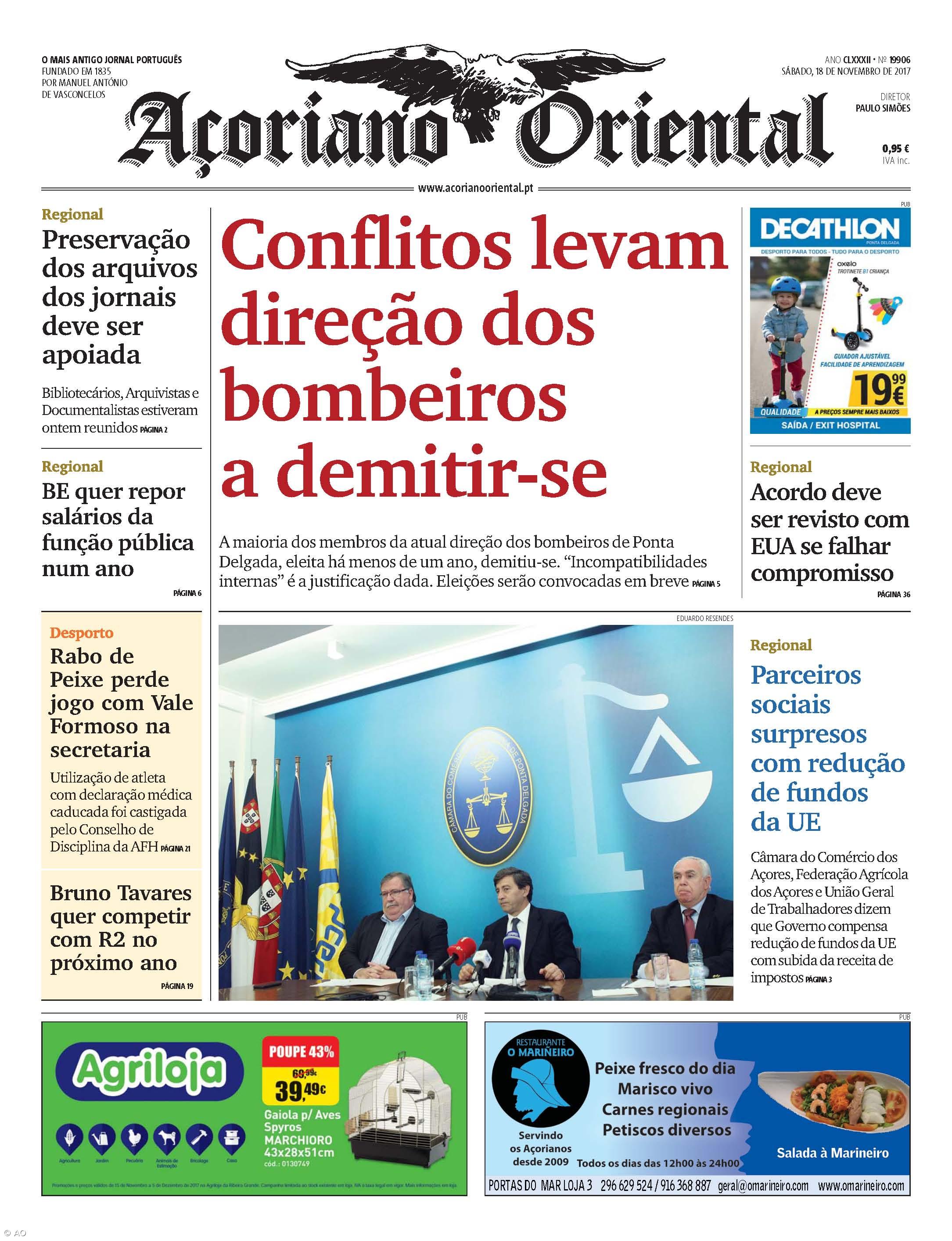 Conflitos levam direção dos bombeiros a demitir-se – Imagem 1