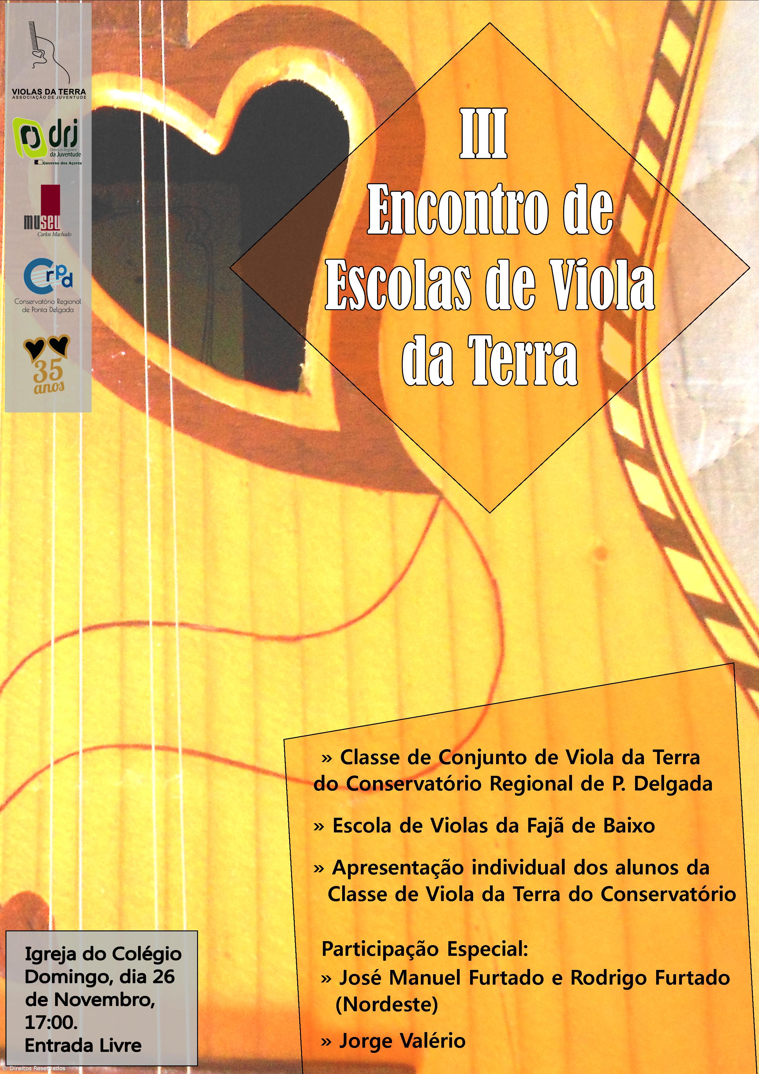 Igreja do Colégio acolhe terceiro Encontro de Escolas de Viola da Terra – Imagem 1