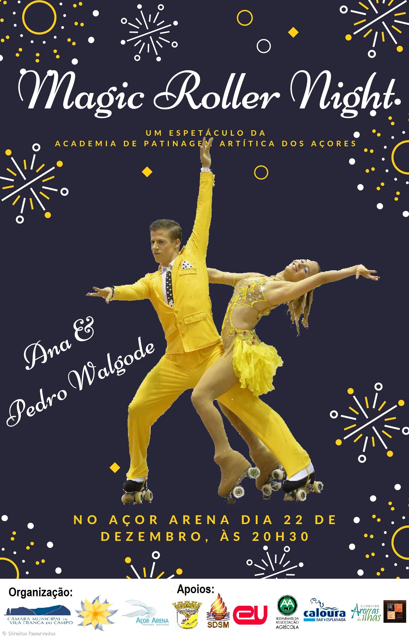 Patinadores multi-medalhados Ana e Pedro Walgode no Açor Arena – Imagem 1