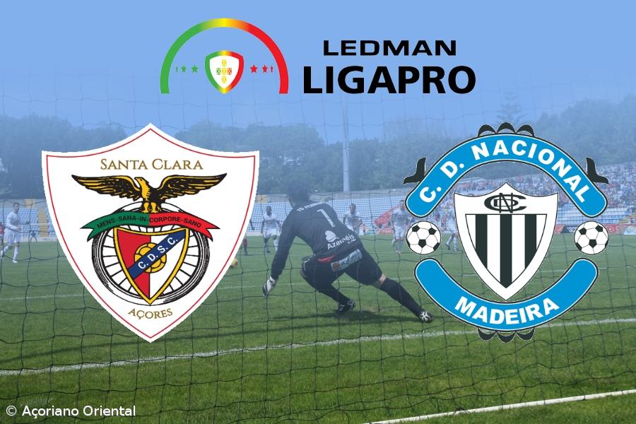 Santa Clara empata 1-1 com o Nacional e falha assalto à liderança da II Liga  – Imagem 1