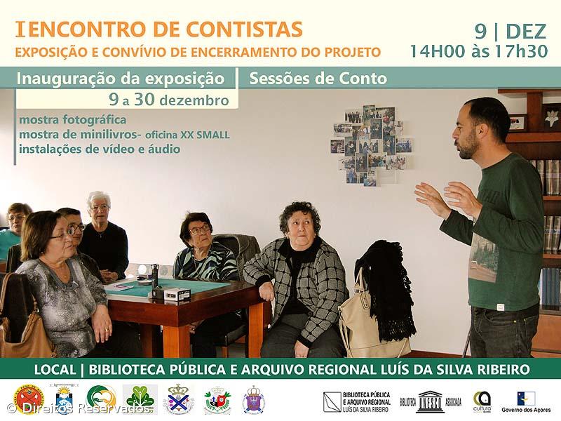 I Encontro de Contistas na Biblioteca Luís da Silva Ribeiro – Imagem 1