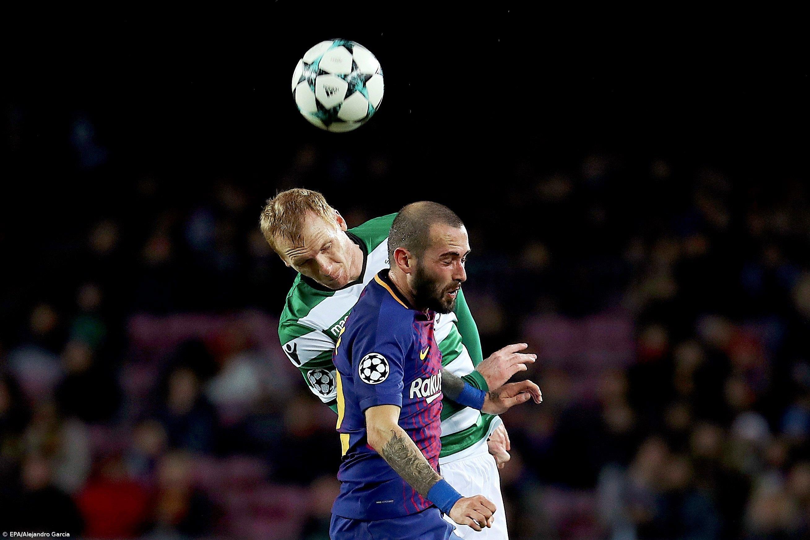Sporting perde em Barcelona e falha oitavos de final da prova – Imagem 1