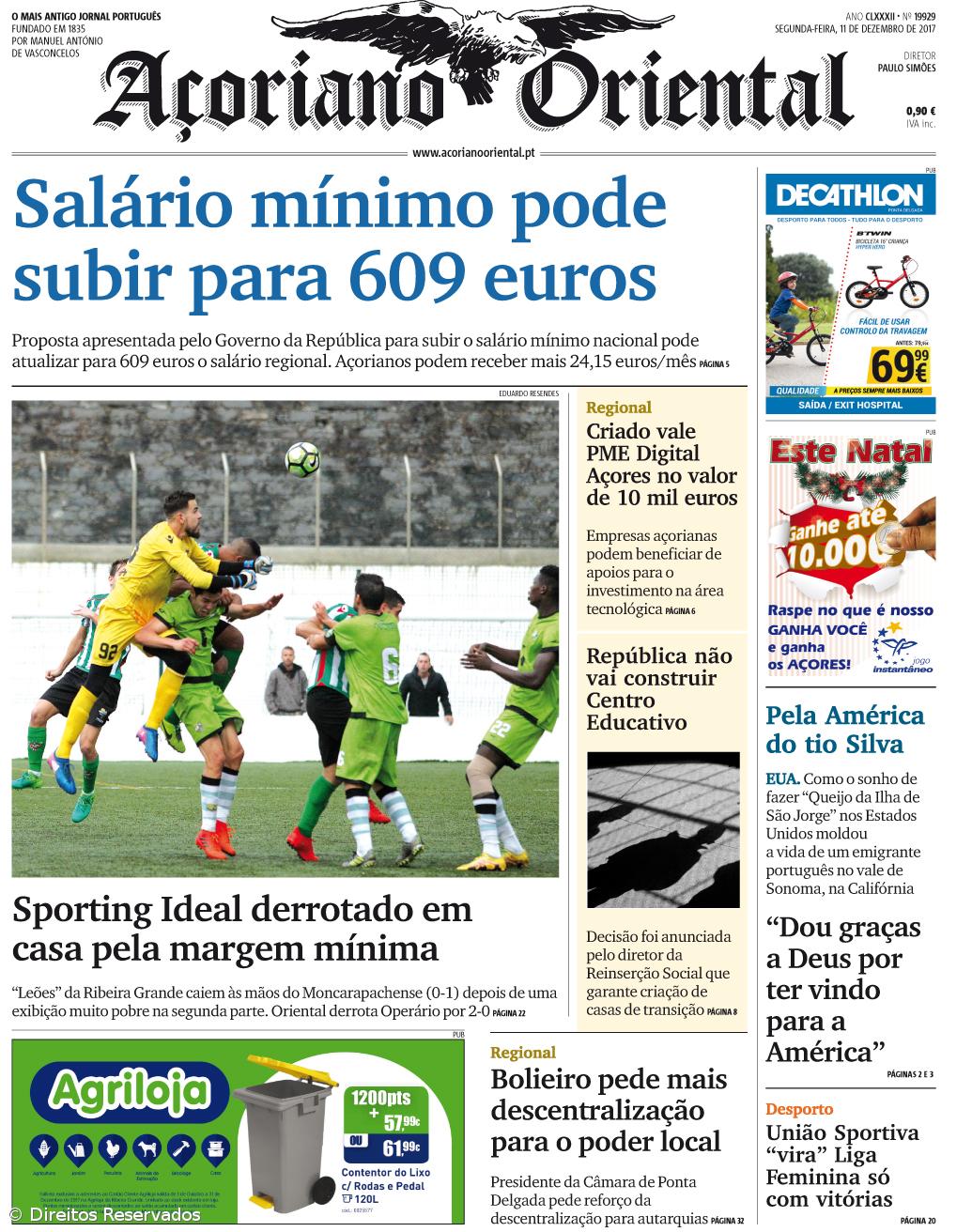 Salário mínimo pode subir para 609 euros – Imagem 1