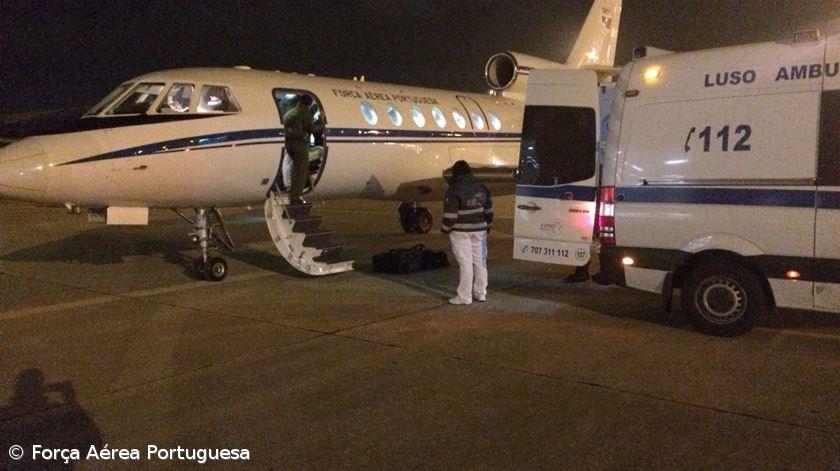 Força Aérea transportou sábado duas crianças doentes dos Açores para Lisboa – Imagem 1
