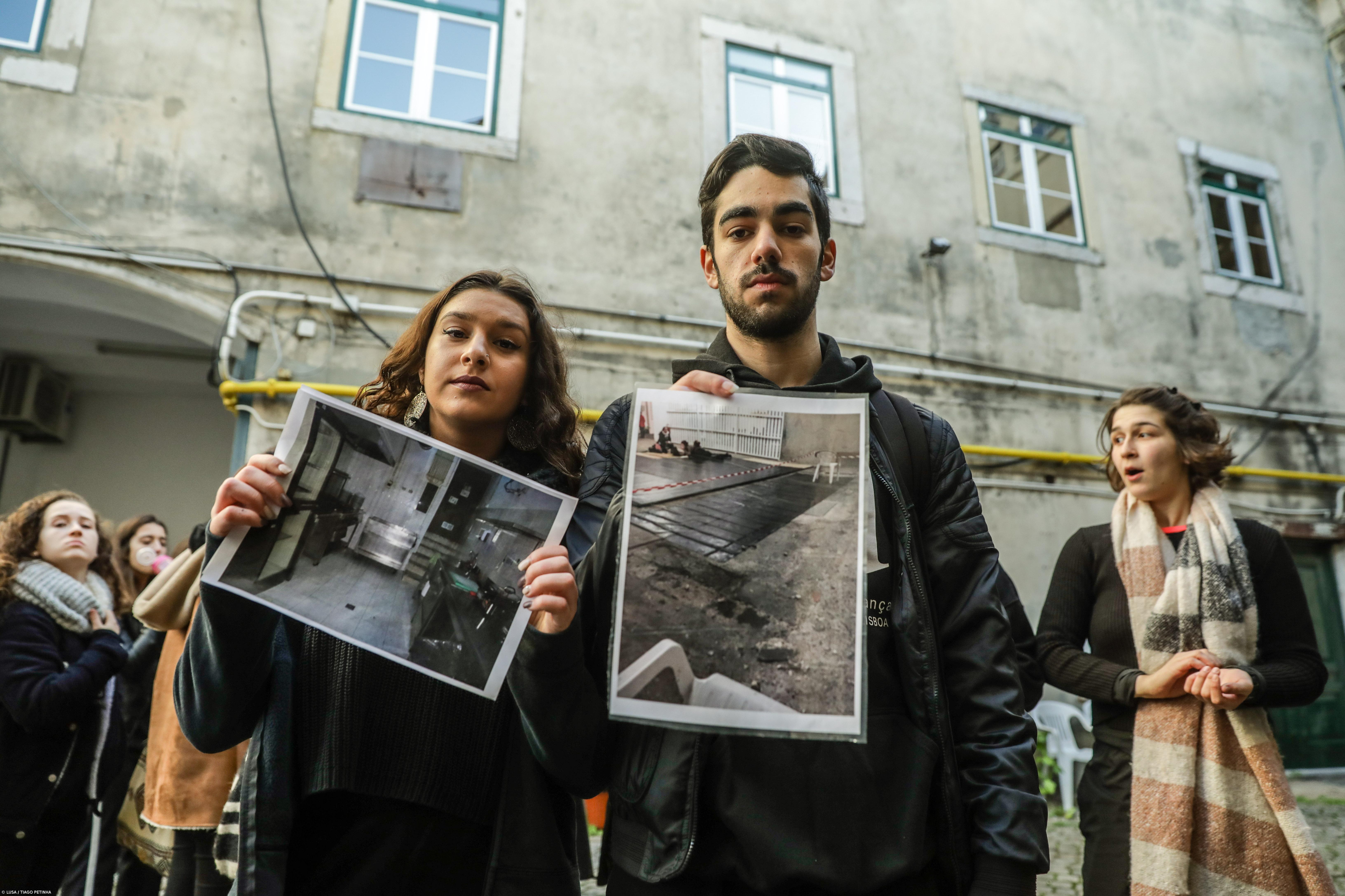 Alunos da Escola Superior de Dança em greve contra degradação das instalações – Imagem 1