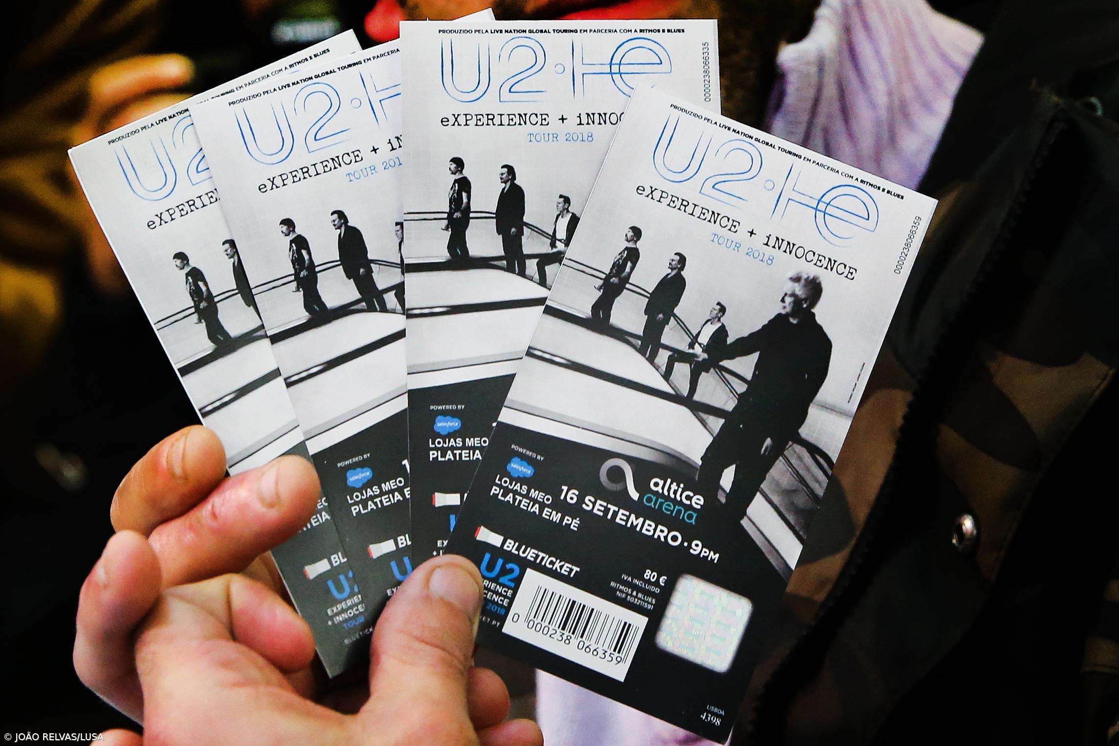 ASAE detém 24 pessoas por especulação na venda de bilhetes para os U2 – Imagem 1