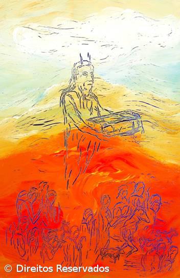 Exposição PENTATEUCO com pintura de Ilda David – Imagem 1