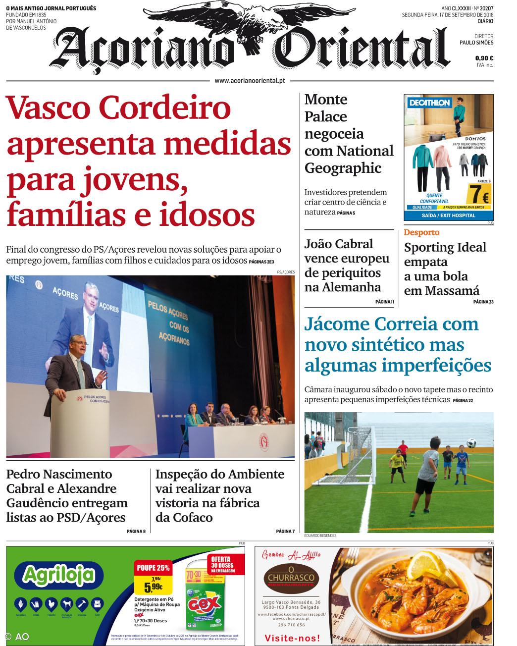 Vasco Cordeiro apresenta medidas para jovens, famílias e idosos – Imagem 1