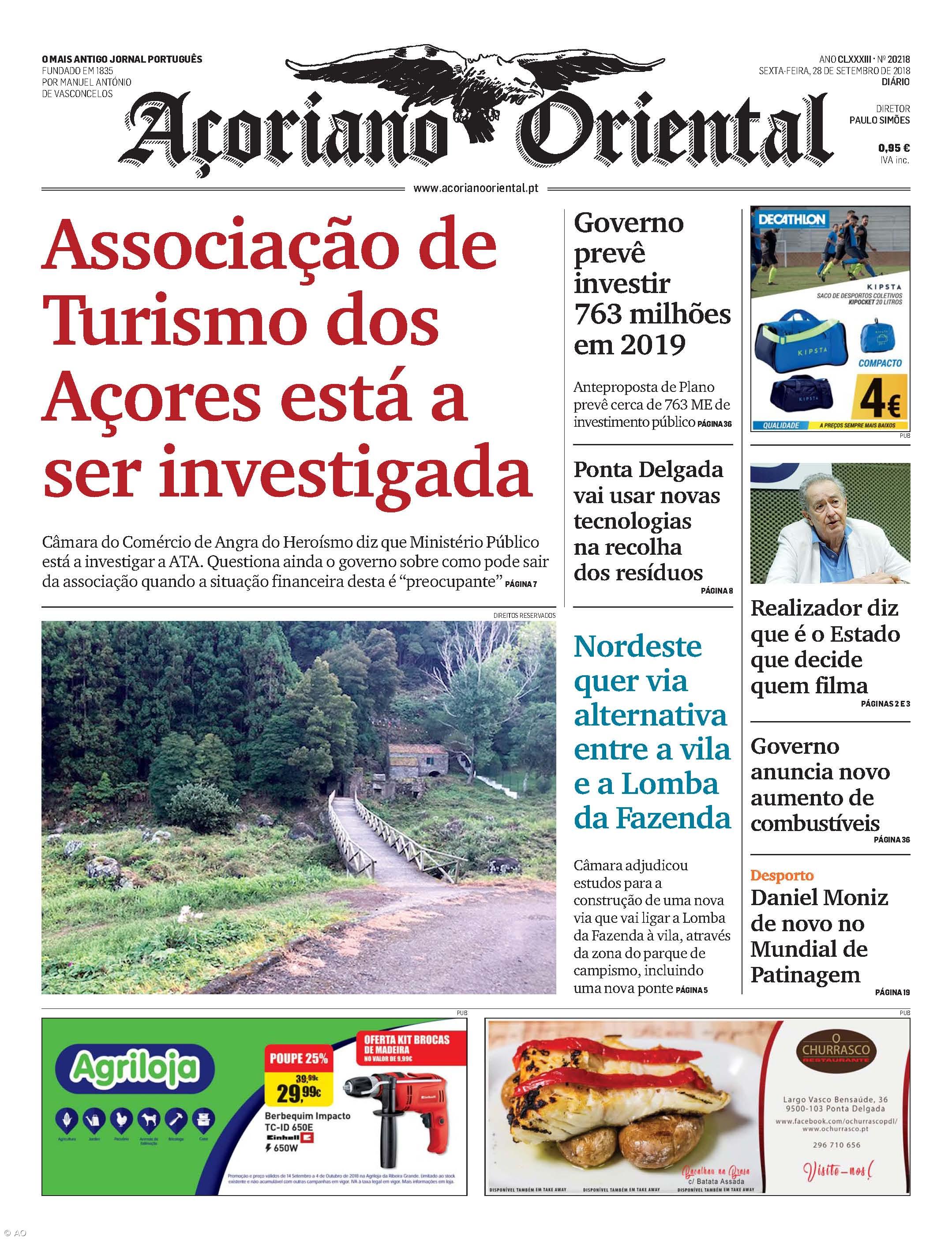Associação de Turismo dos Açores está a ser investigada – Imagem 1