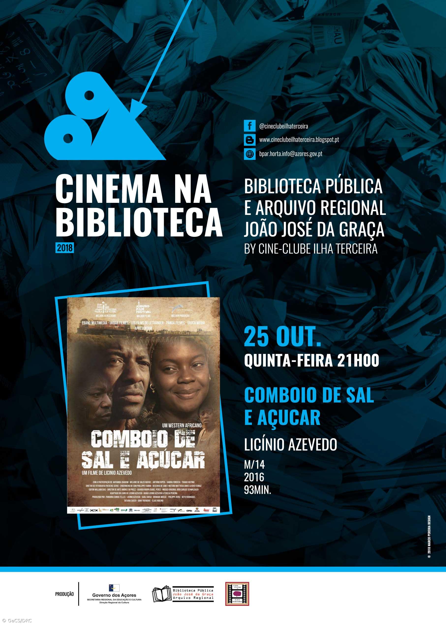 Biblioteca na Horta exibe o filme "Comboio de Sal e Açúcar" – Imagem 1