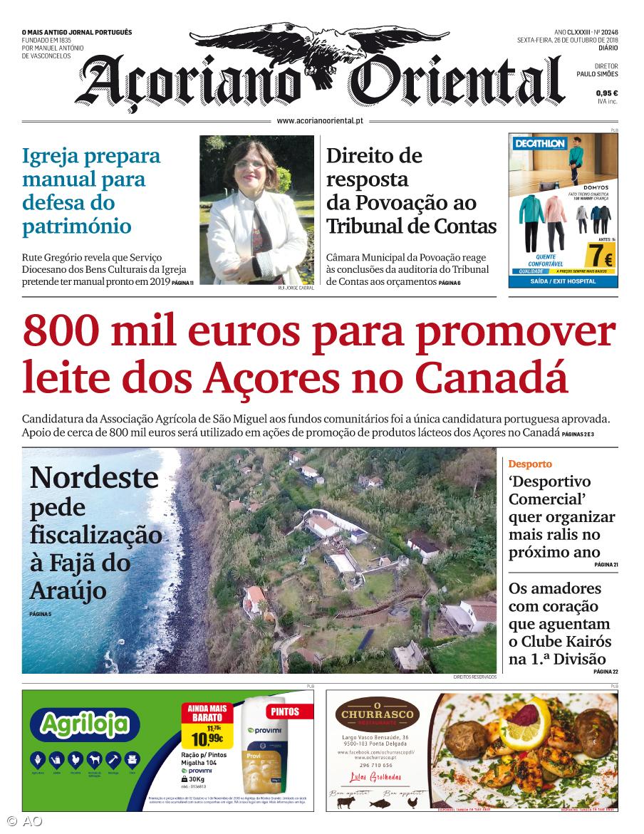 800 mil euros para promover leite dos Açores no Canadá – Imagem 1