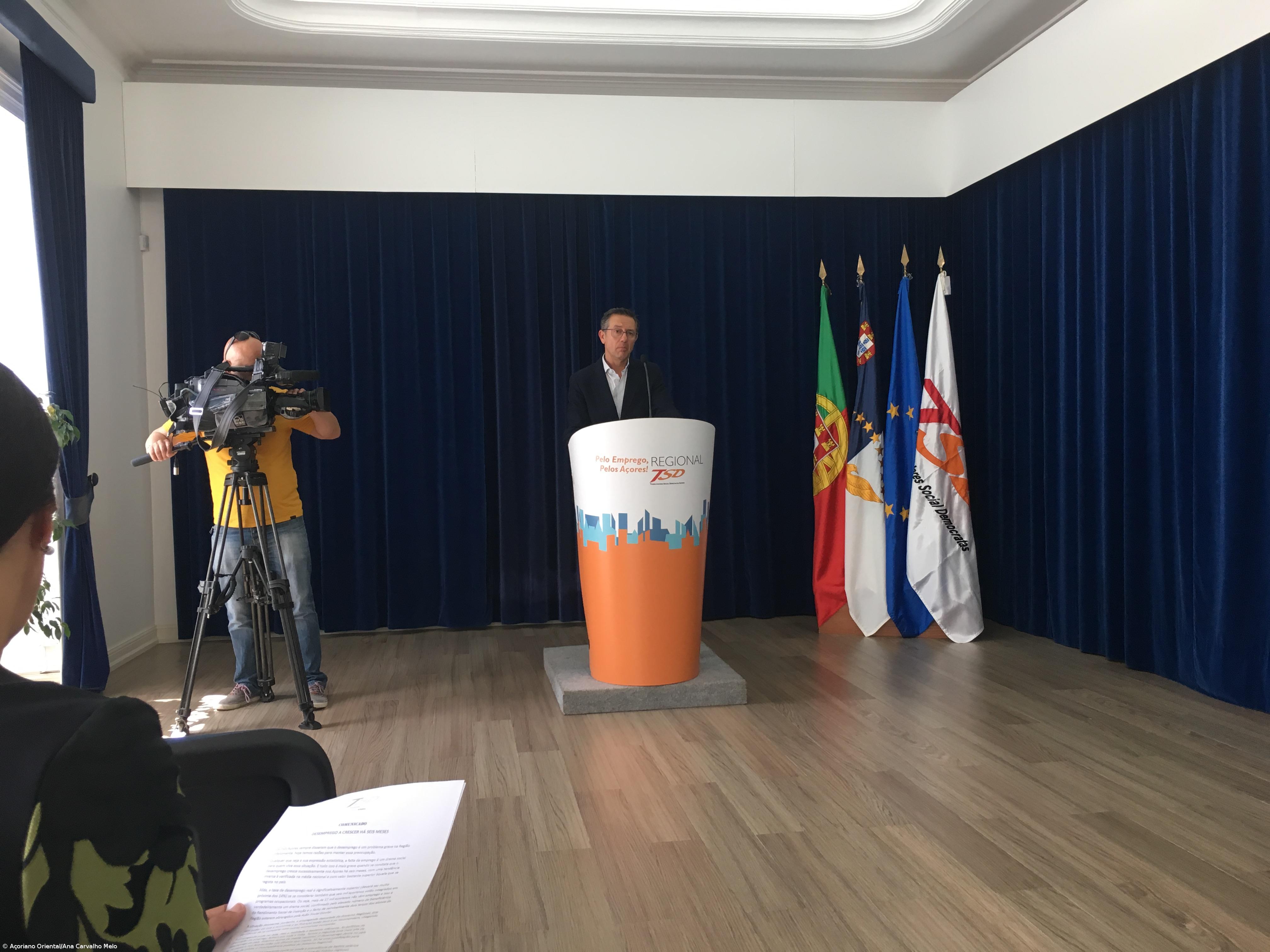 TSD/Açores dizem que orçamento regional para 2019 é "uma tripla mentira" – Imagem 1