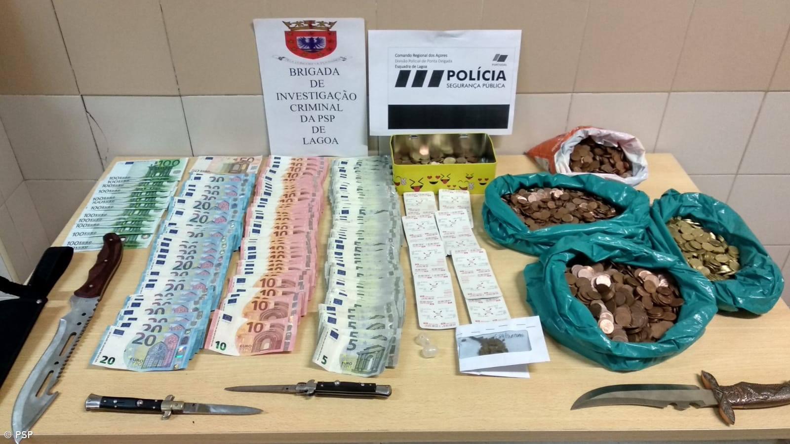 Detido homem na Lagoa por suspeita da prática do crime de tráfico de estupefacientes – Imagem 1