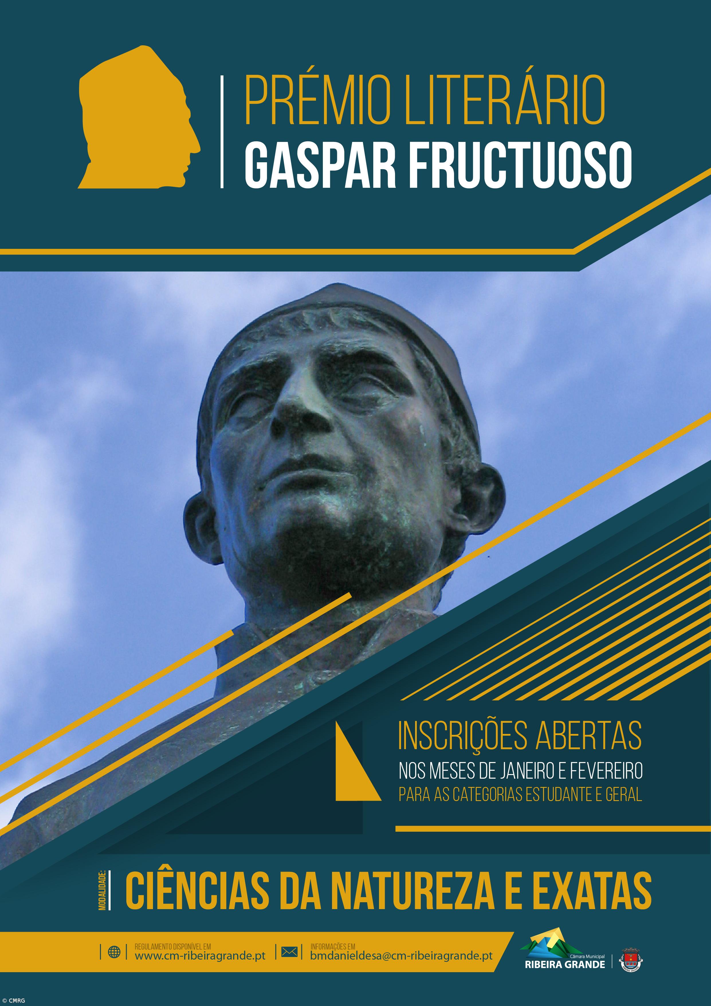 Câmara da Ribeira Grande abre candidaturas ao prémio literário Gaspar Frutuoso – Imagem 1