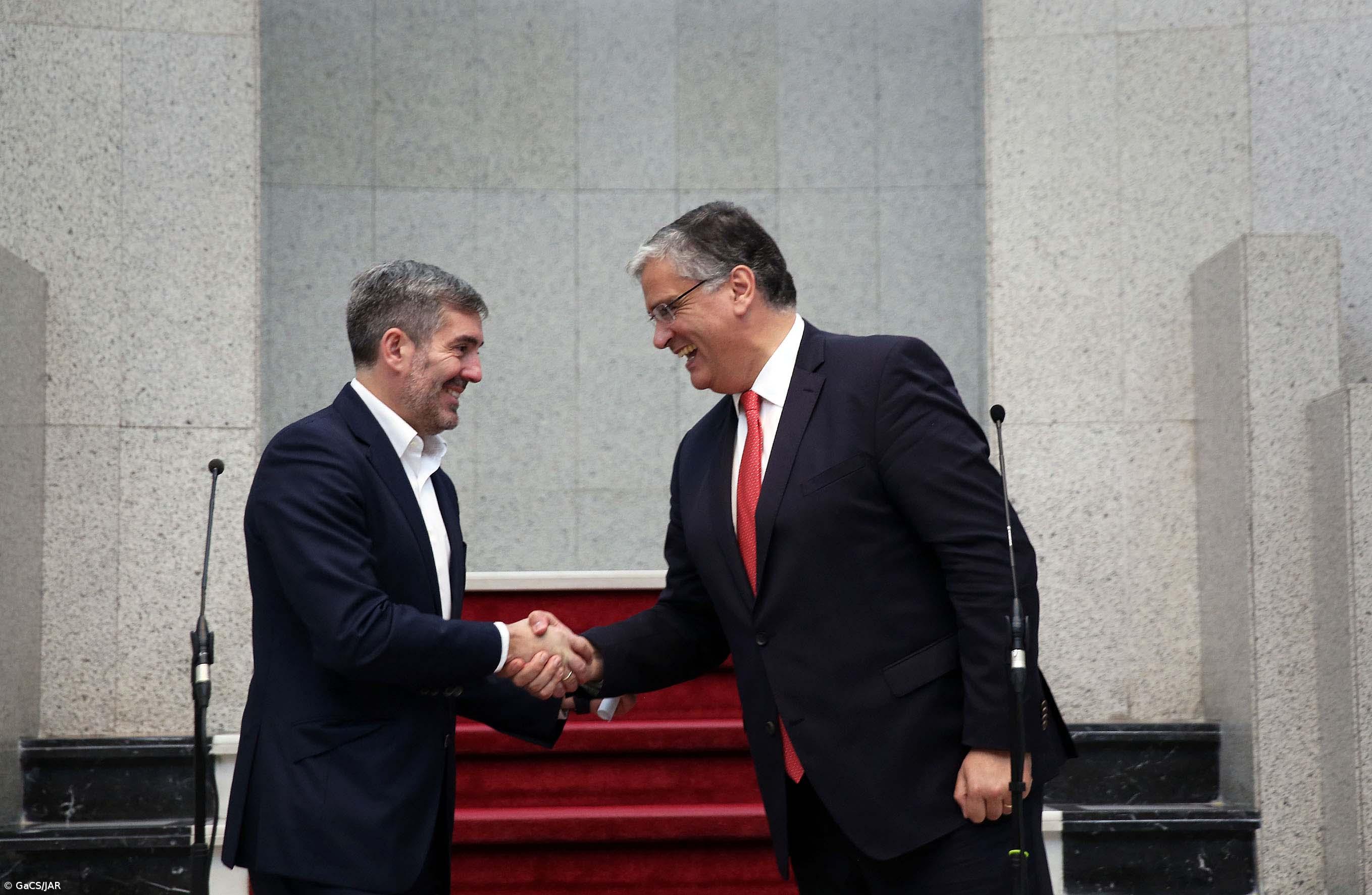 Presidentes dos Governos dos Açores e das Canárias analisam reforço da cooperação entre os dois arquipélagos – Imagem 1