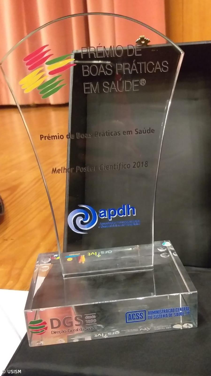 USISM vence prémio de Melhor Poster Científico  – Imagem 1