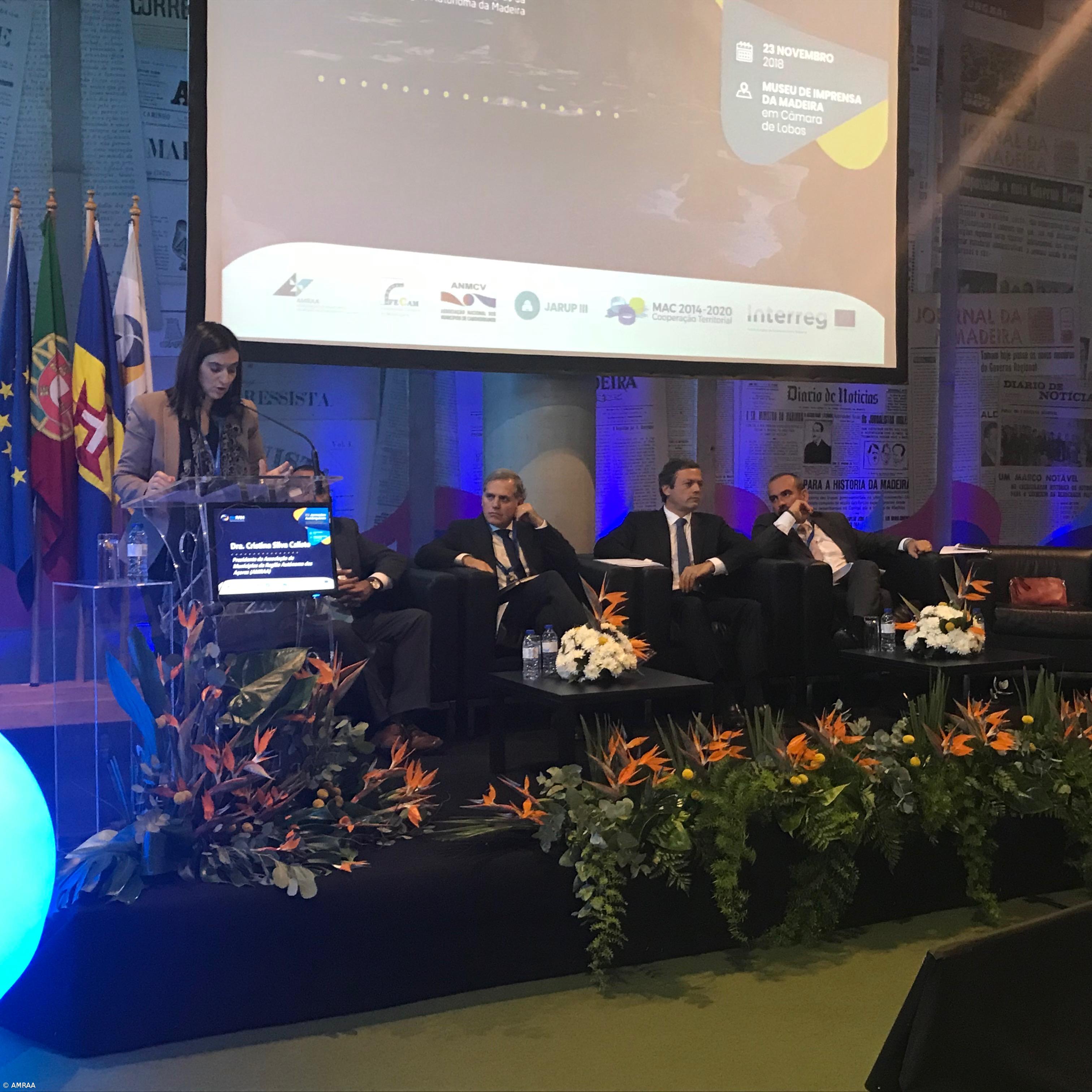 Cristina Calisto tomou posse como presidente da Confederação de Municípios Ultraperiféricos – Imagem 1