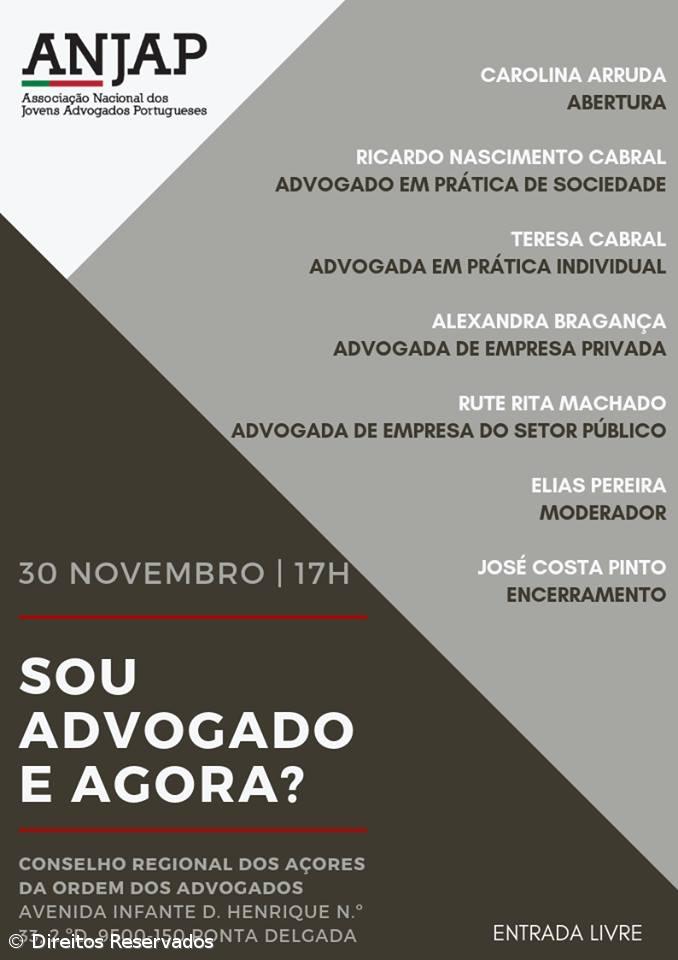 Conferência 'Sou Advogado, e agora?' – Imagem 1