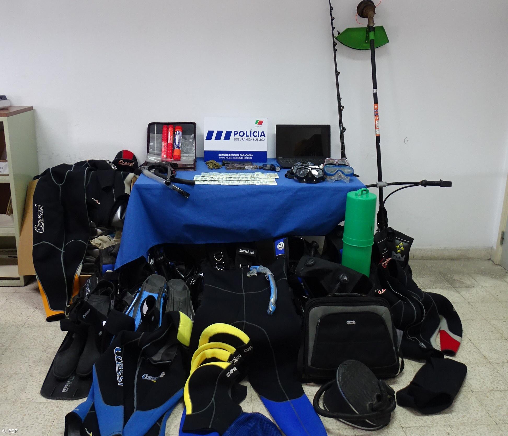 Detenção de homem por tráfico de estupefacientes e recetação – Imagem 1