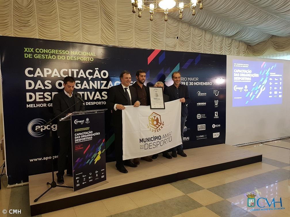 Horta reconhecida como Município Amigo do Desporto – Imagem 1