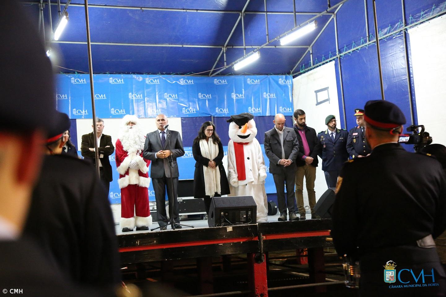 Natal com Tradição começou com reconhecimento à Fanfarra dos Bombeiros Voluntários – Imagem 1