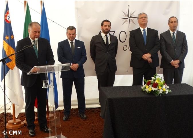 Lançamento da primeira pedra da nova adega da Azores Wine Company – Imagem 1