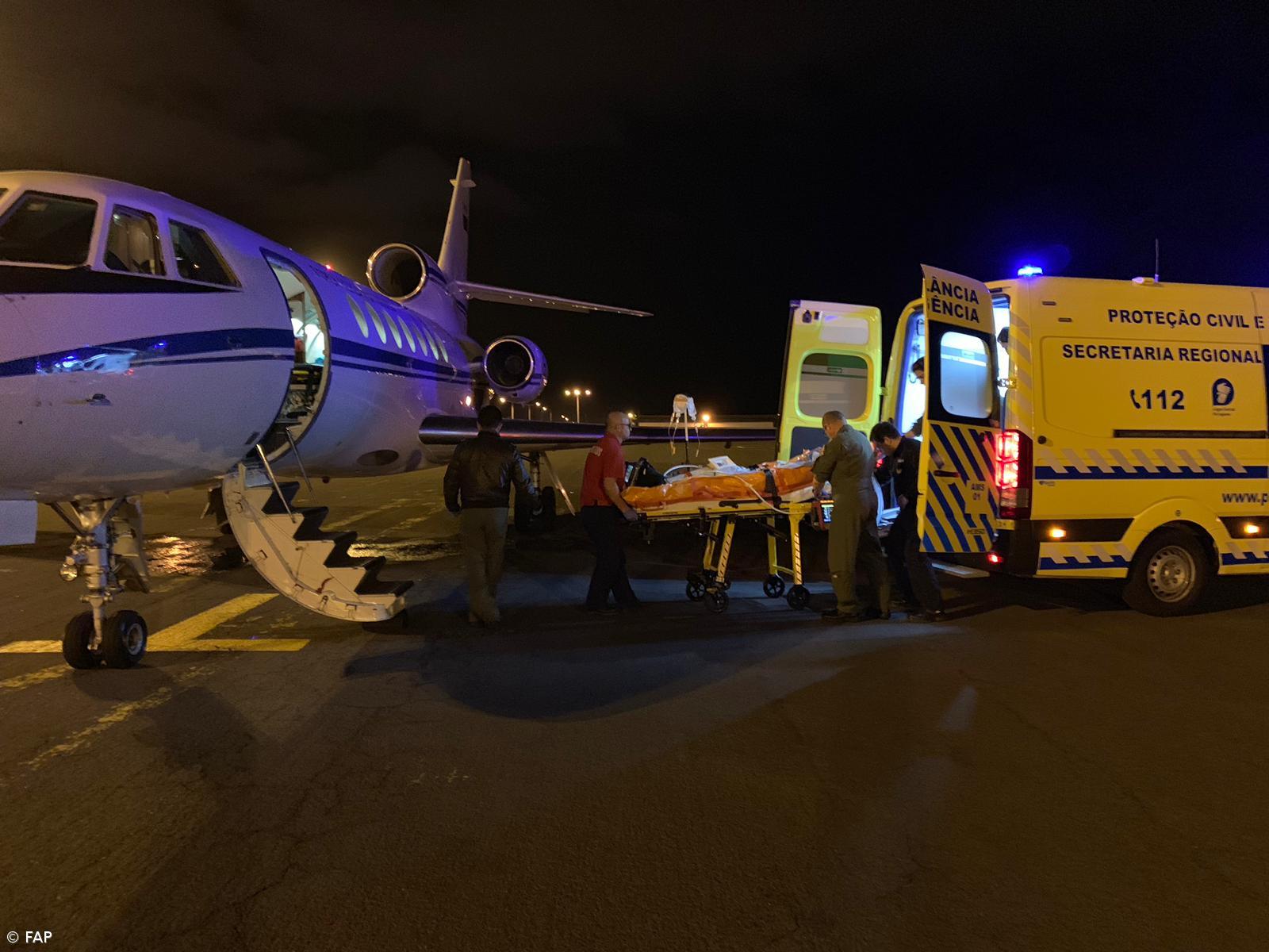 Criança com dificuldades cardiorrespiratórias transportada de São Miguel para Lisboa – Imagem 5