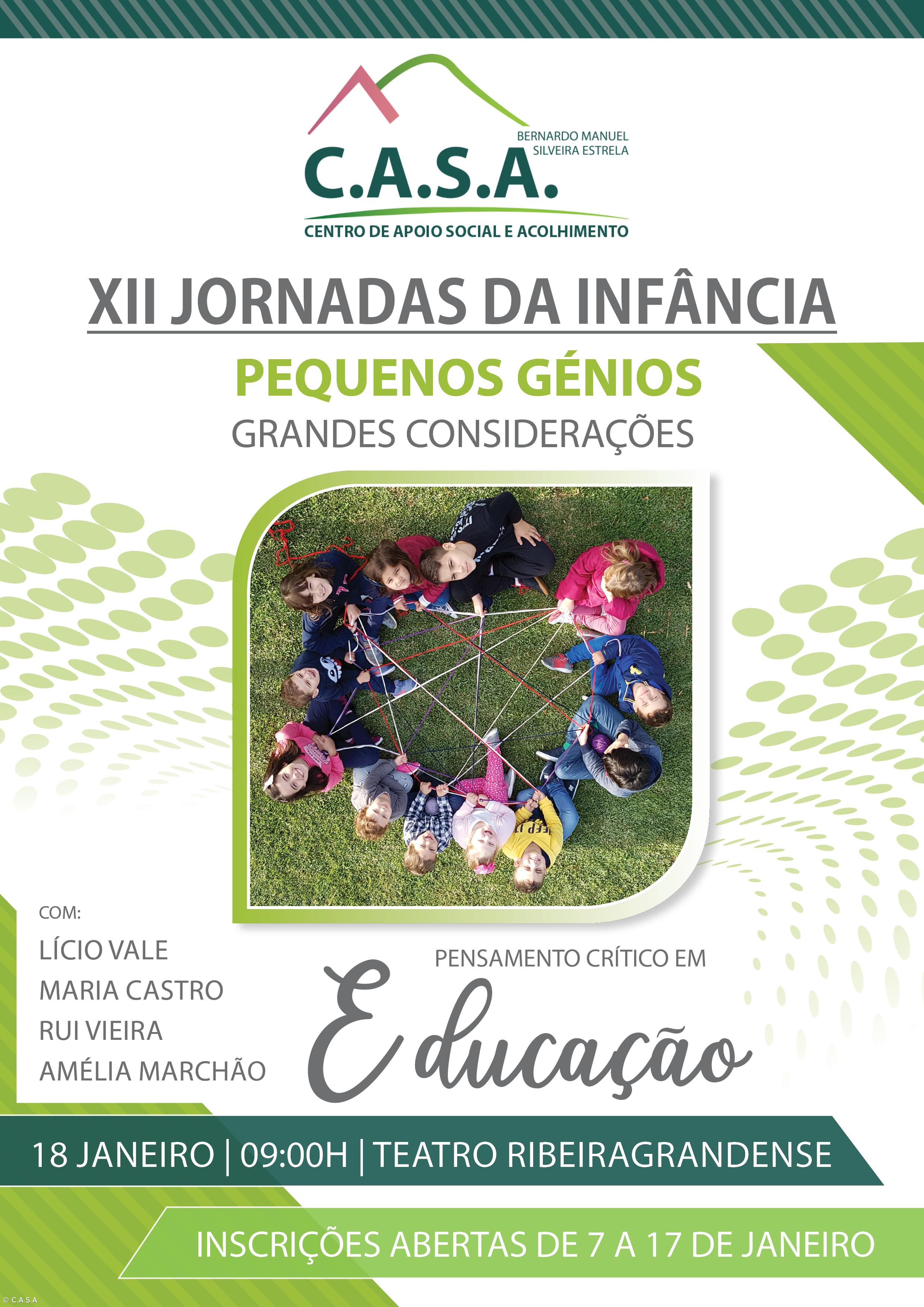 XII Jornadas da Infância decorrem sexta-feira – Imagem 1