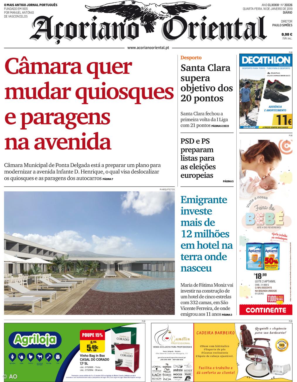 "Câmara quer mudar quiosques e paragens na avenida" – Imagem 1