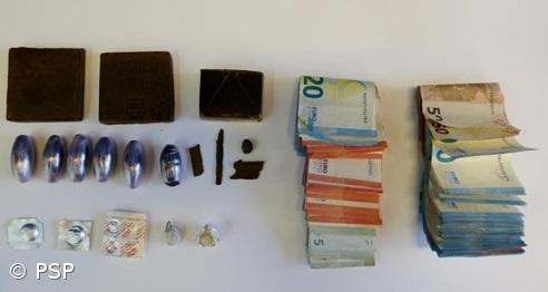 Detenções no fim de semana por suspeitas da prática do crime de tráfico de estupefacientes – Imagem 1