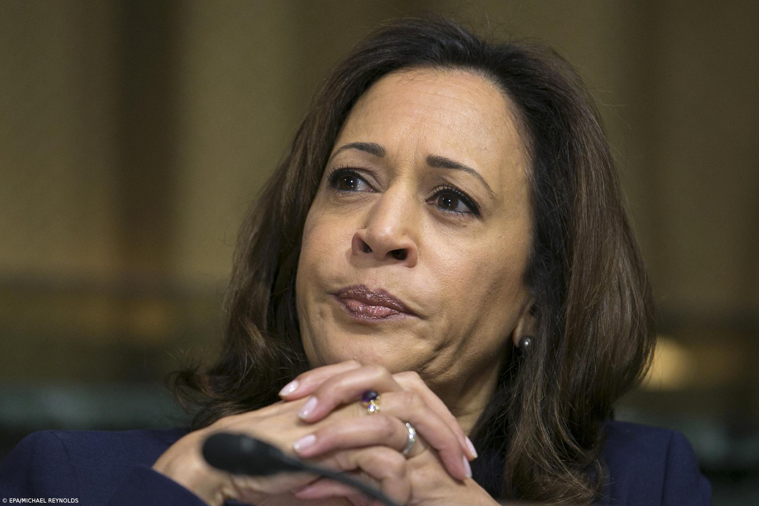 Senadora Democrata Kamala Harris anuncia candidatura presidencial nos EUA – Imagem 1