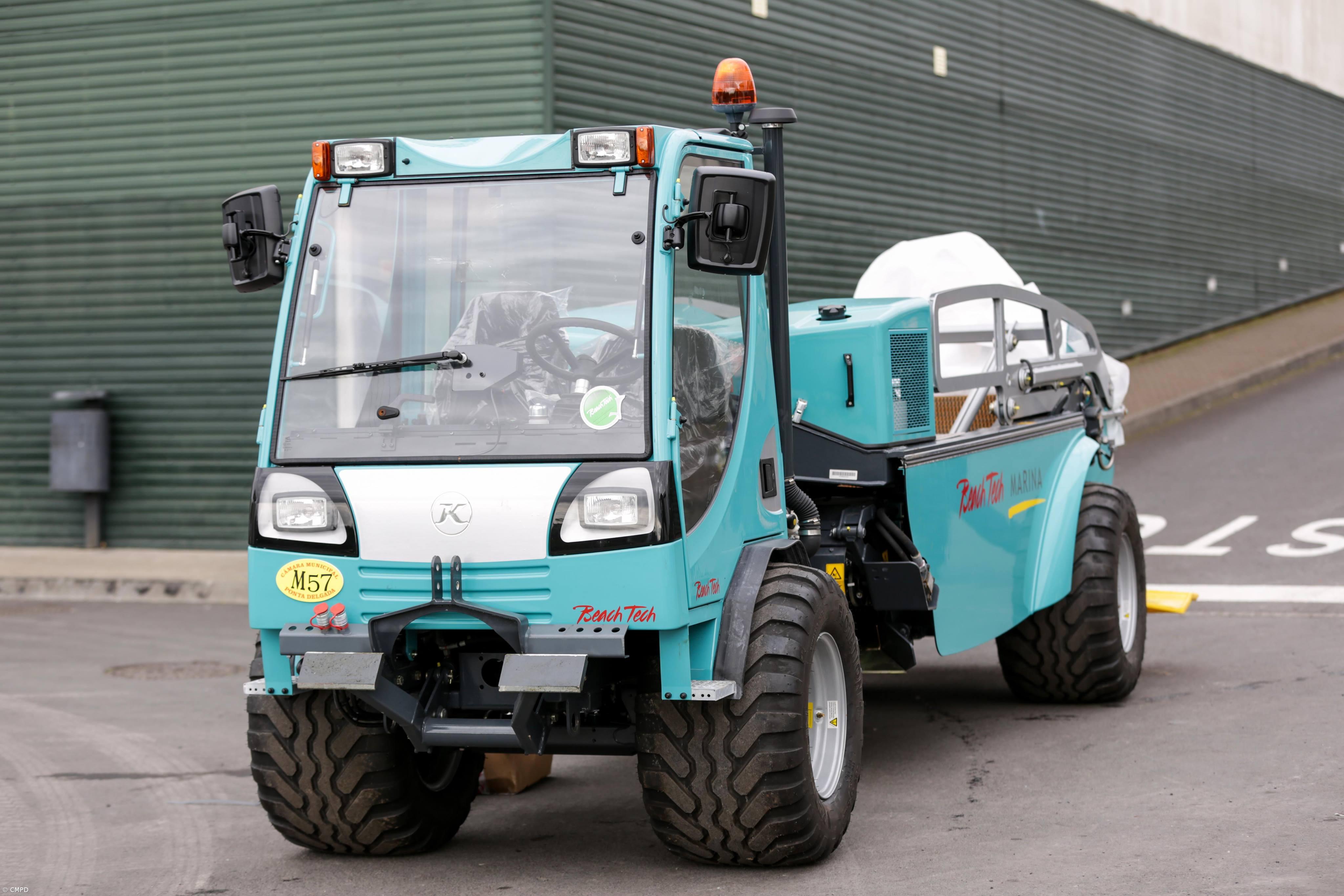 Câmara adquire nova viatura para limpeza dos areais com sistema de desinfeção – Imagem 1