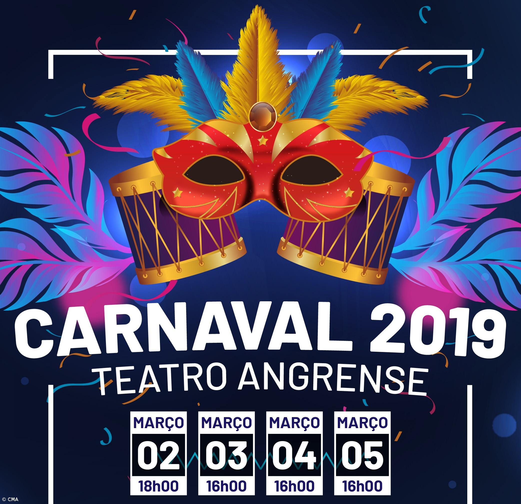 Danças e bailinhos de Carnaval no Teatro Angrense – Imagem 1