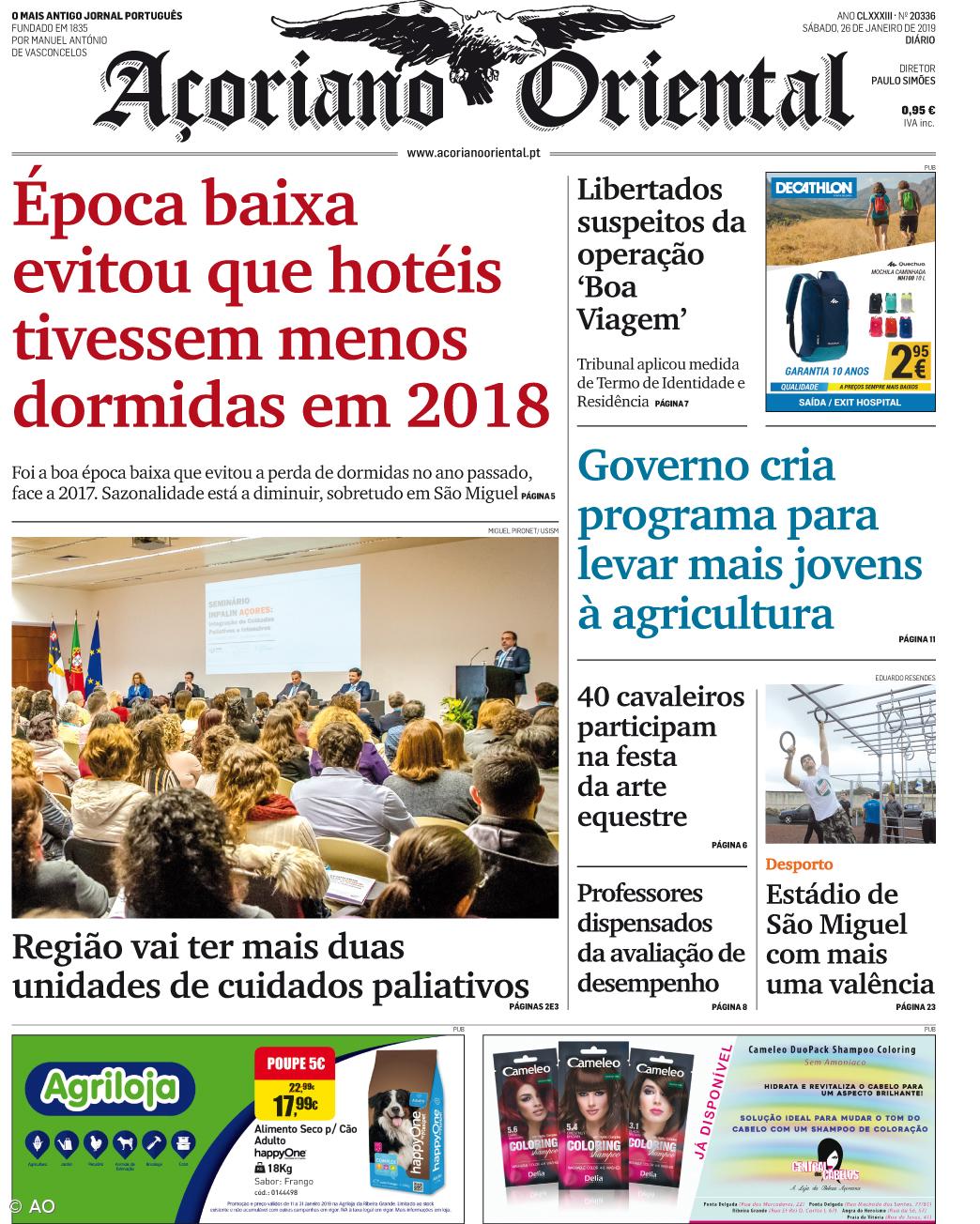 Época baixa  evitou que hotéis tivessem menos dormidas em 2018 – Imagem 1