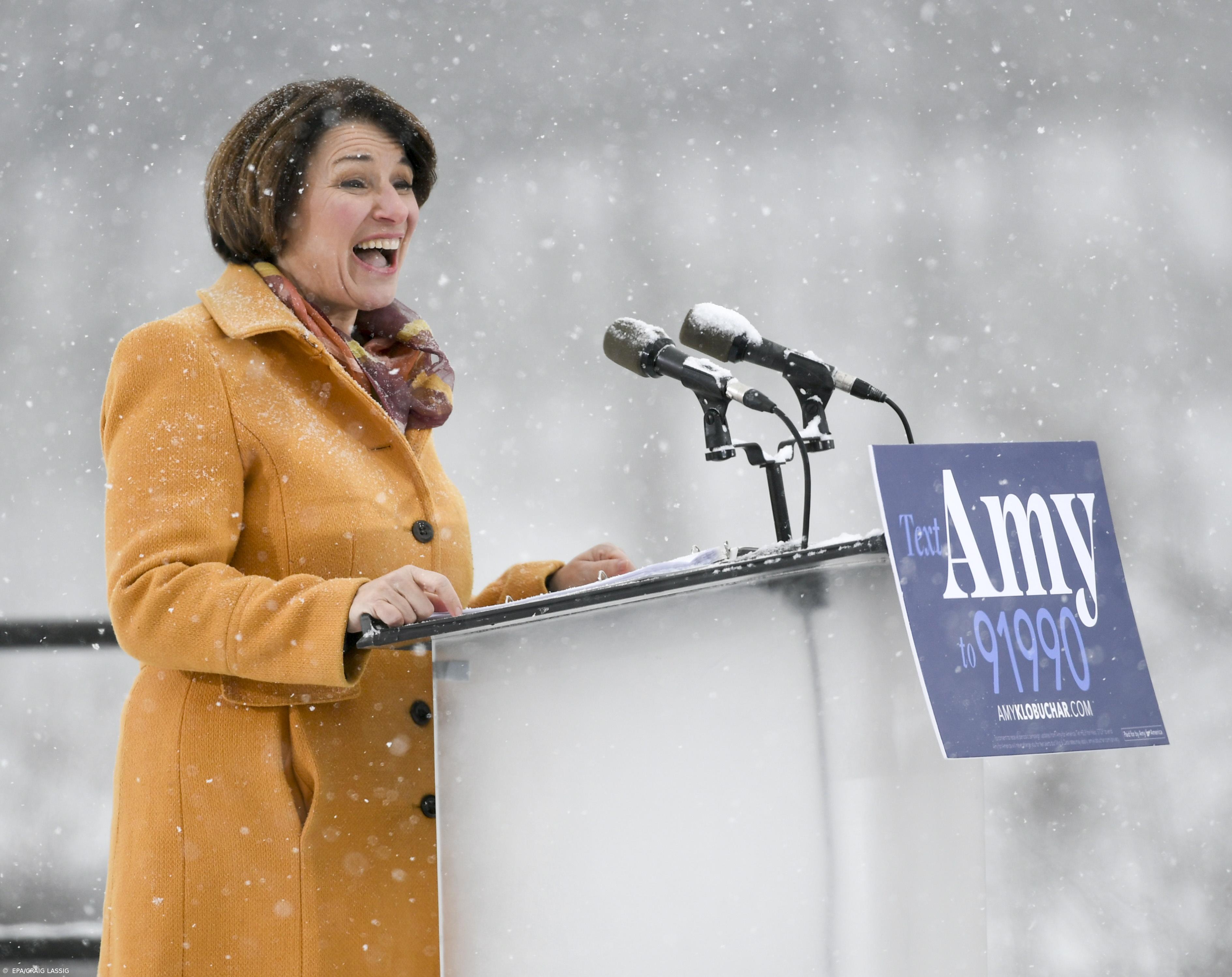 Senadora democrata Amy Klobuchar anuncia candidatura a presidenciais dos EUA – Imagem 2