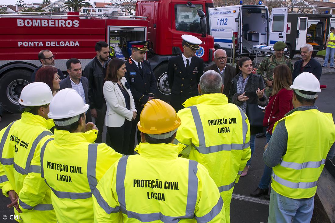 Lagoa acolheu exposição de meios e agentes da Proteção Civil – Imagem 2
